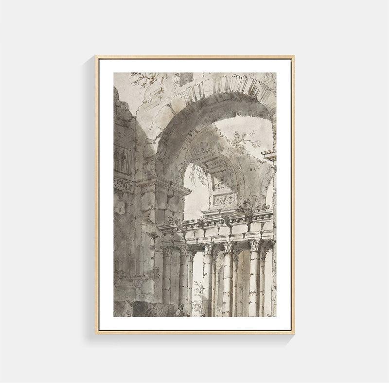 Architectural Artwork Print for Home Decor