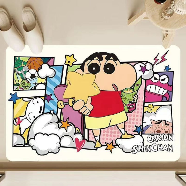Cartoon-Themed Non-Slip Floor Mat