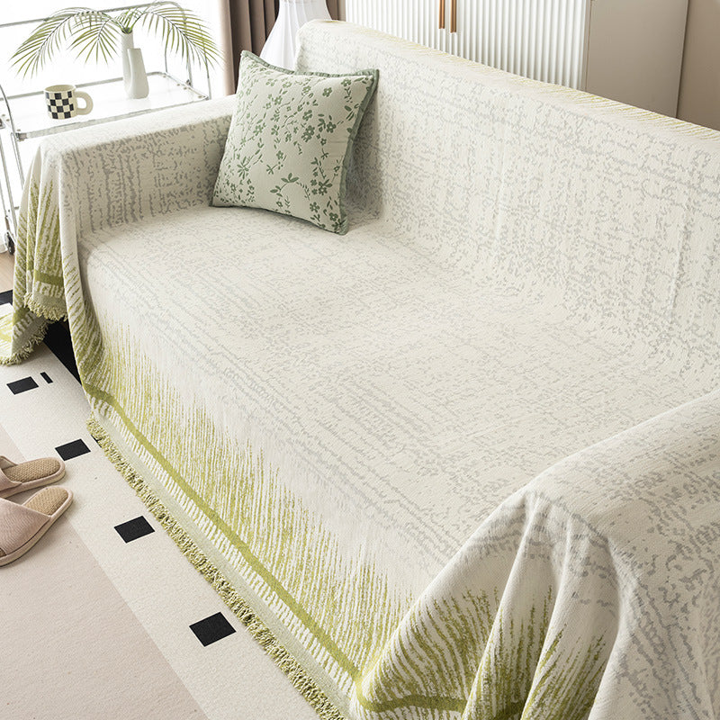Cozy Knitted Sofa Throw