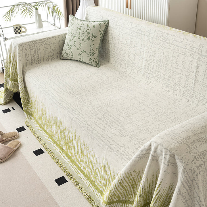 Cozy Knitted Sofa Throw