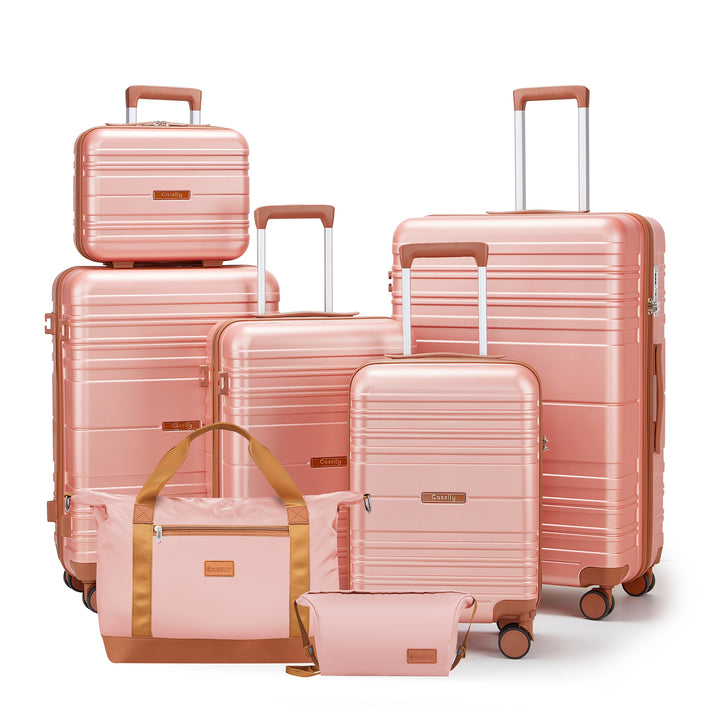 Unisex Versatile Expandable Hard Shell Travel Luggage Set Kalsten
