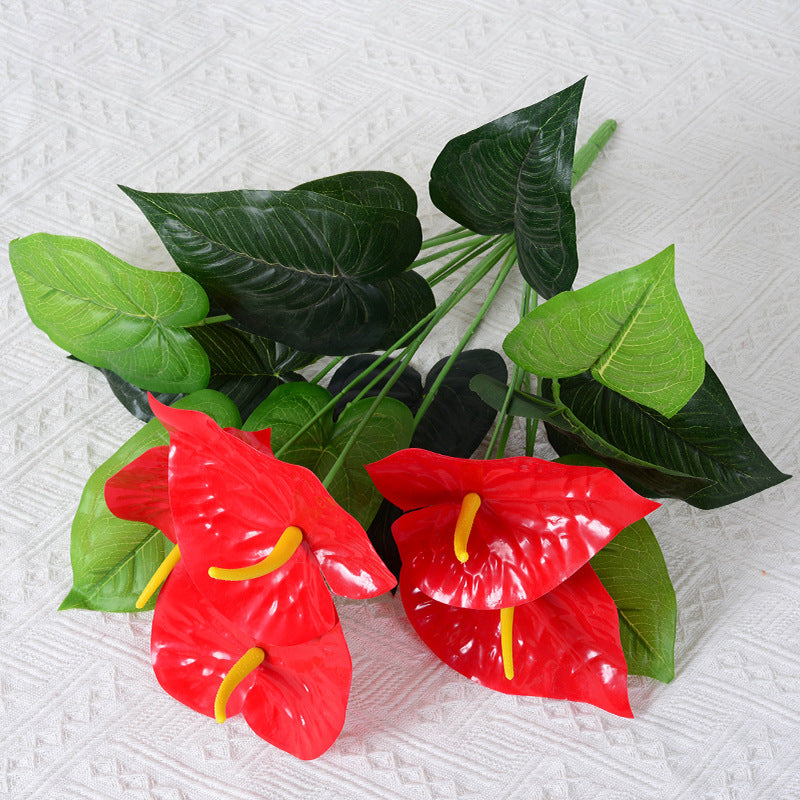 Decorative Artificial Anthurium Bouquet