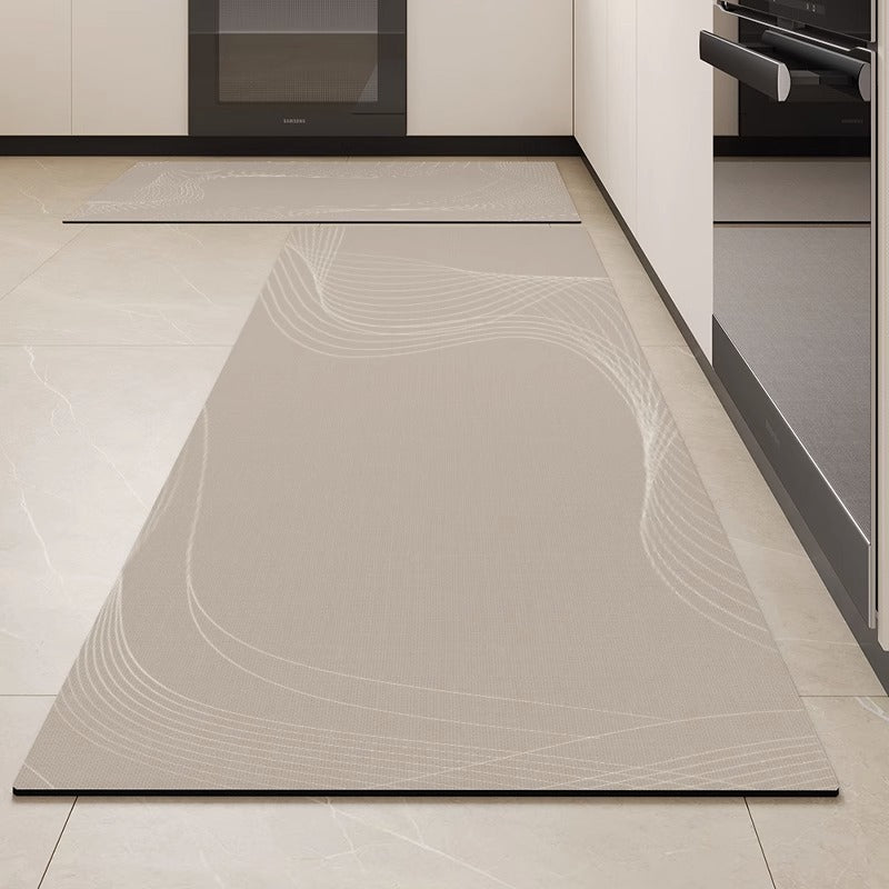 Abstract Line Art Non-Slip Kitchen Mat Kalsten