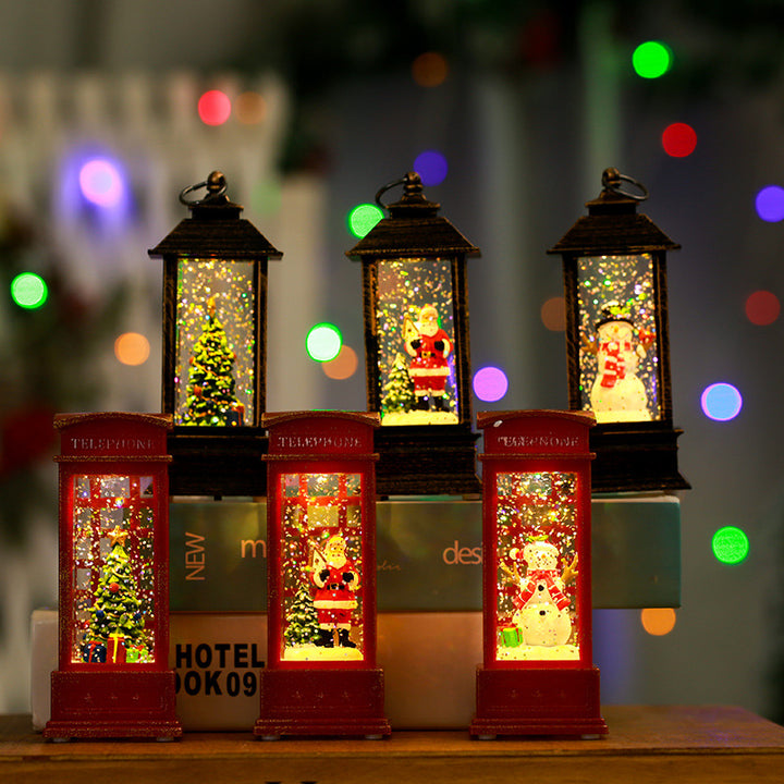 Festive Snowman Lantern Kalsten