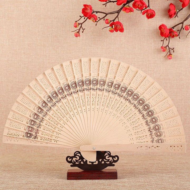 Women's handcrafted fan Kalsten
