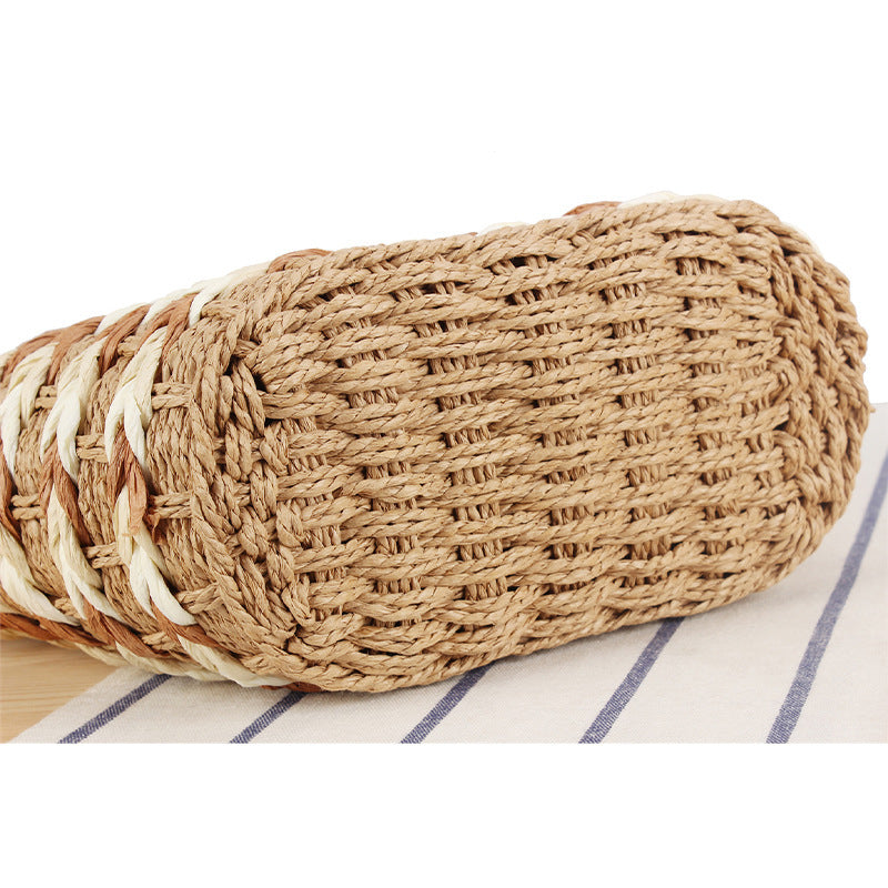Hand-knotted basket bag with practical carrying handles Kalsten