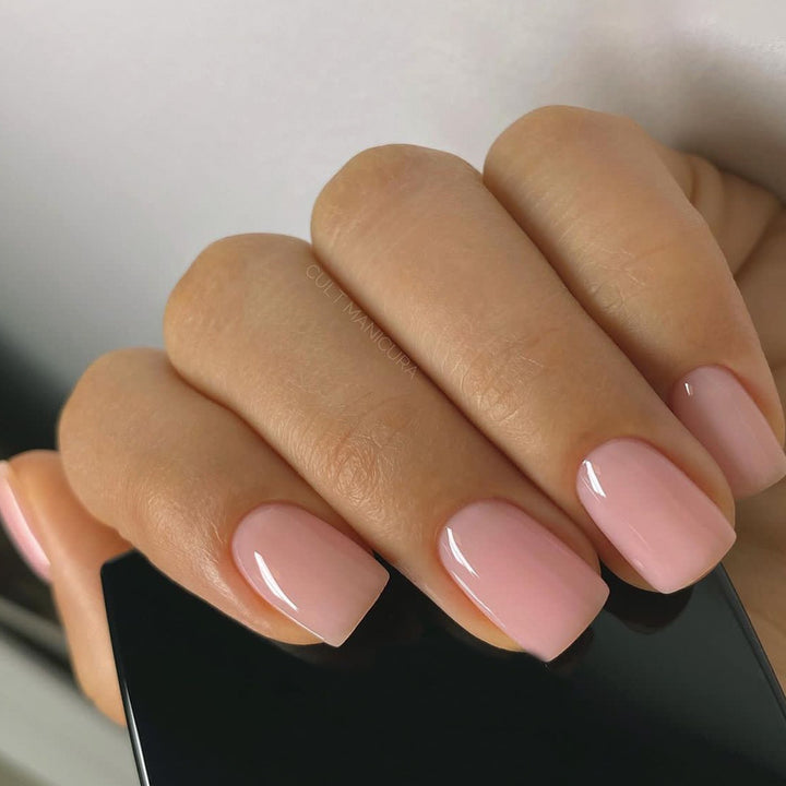 Elegant Glossy Square Nail Set Kalsten