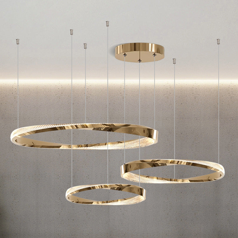 Modern Suspension Ring Chandelier