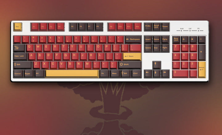 Ocean-Themed Mechanical Keyboard Kalsten