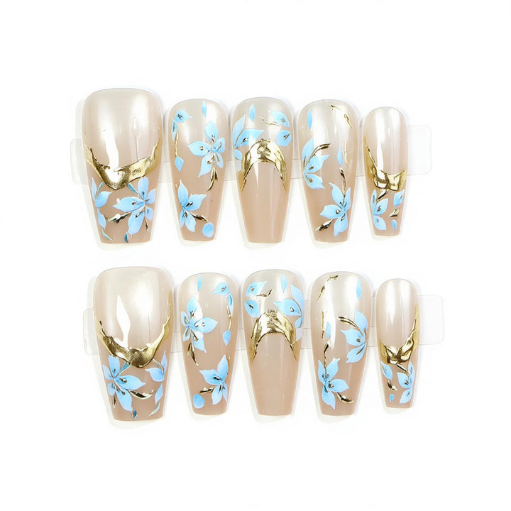 Decorative Press-On Nail Art Set Kalsten 1788497688