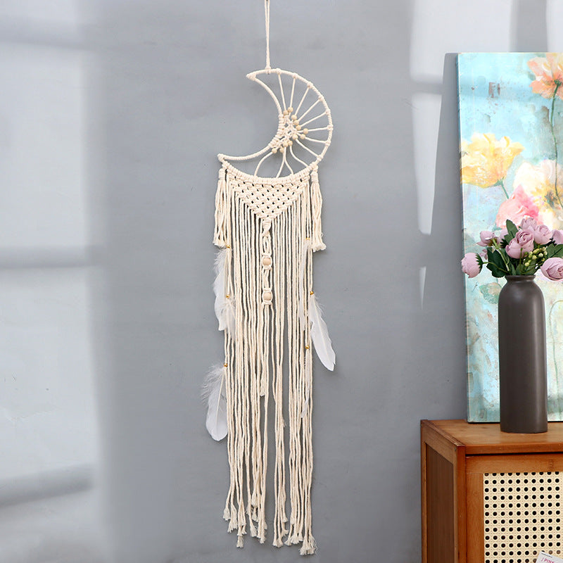 Moon-Inspired Macrame Wall Hanging Kalsten