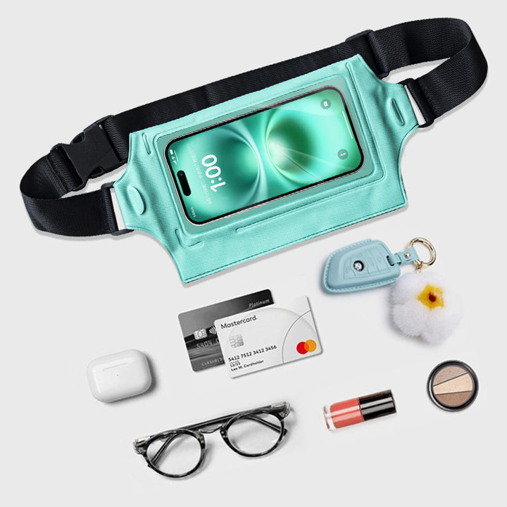 Running belt bag with waterproof phone holder Kalsten