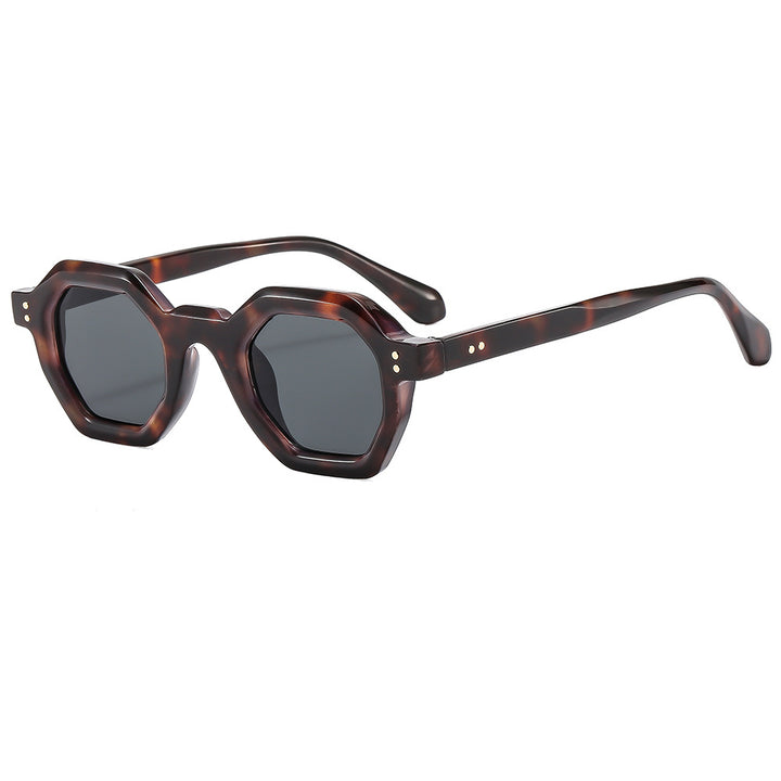 Women’s geometric sunglasses with distinctive design and protective UV filter Kalsten