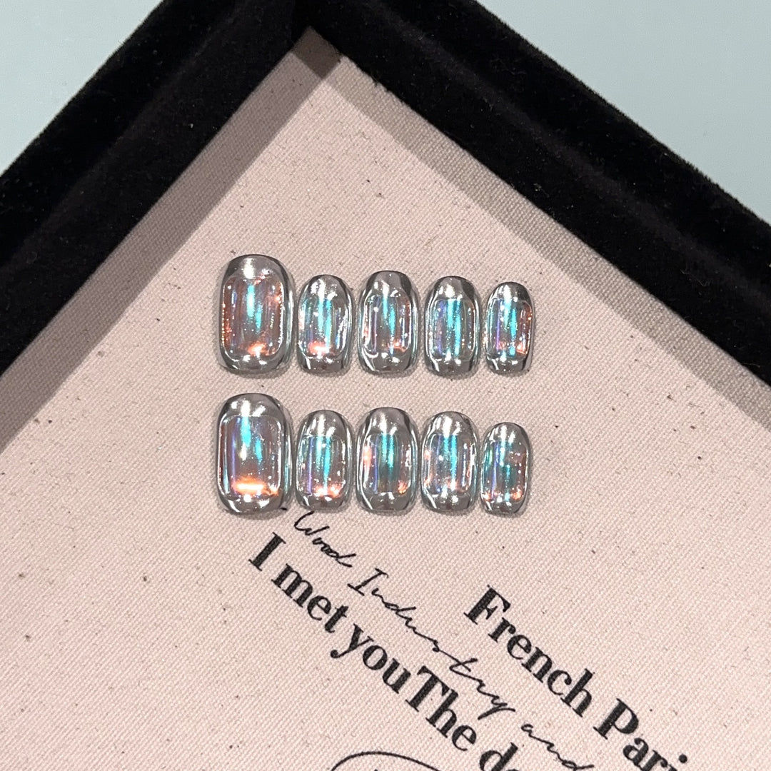 Shimmering Press-On Nail Collection