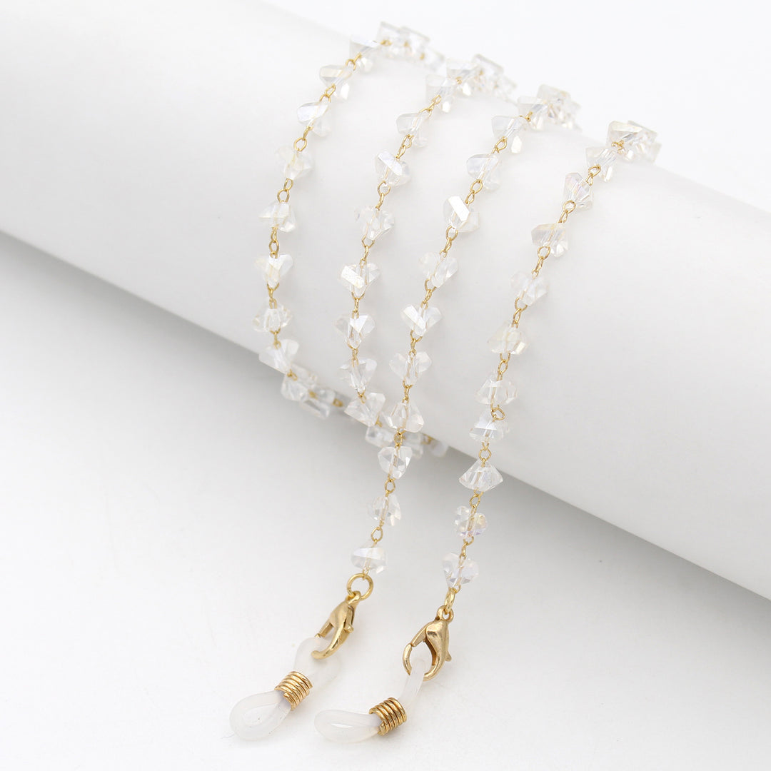 Heart Shaped Beaded Eyewear Chain Kalsten