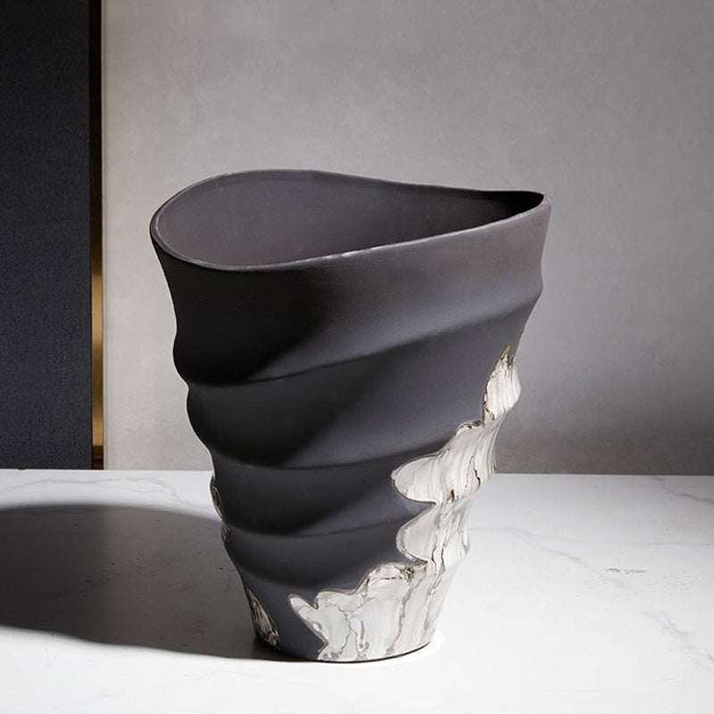 Contemporary Geometric Decorative Vase