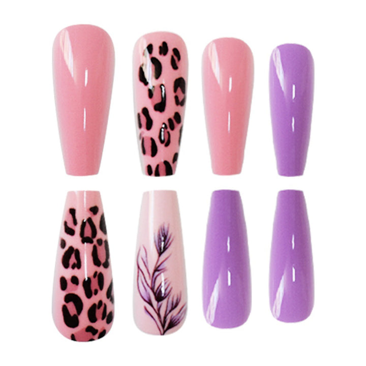 Stylish Patterned Press-On Nail Set Kalsten
