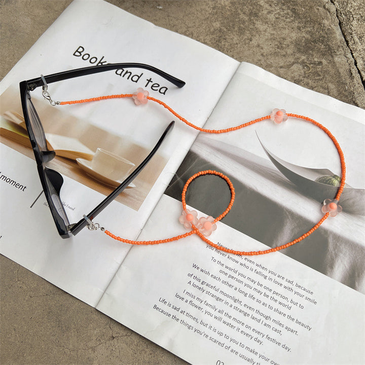 Floral Beaded Eyewear Chain Kalsten