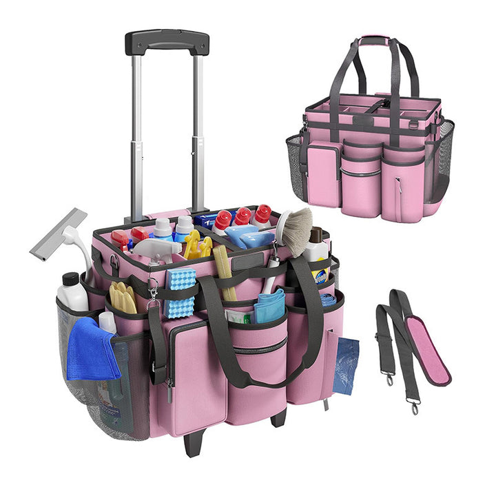 Practical Rolling Bag for Cleaning and Organization Kalsten