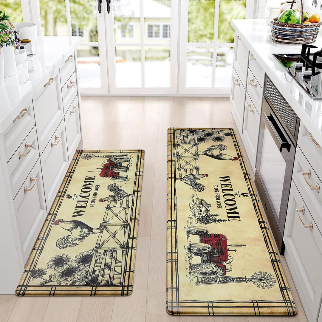 Decorative Kitchen Mat Set