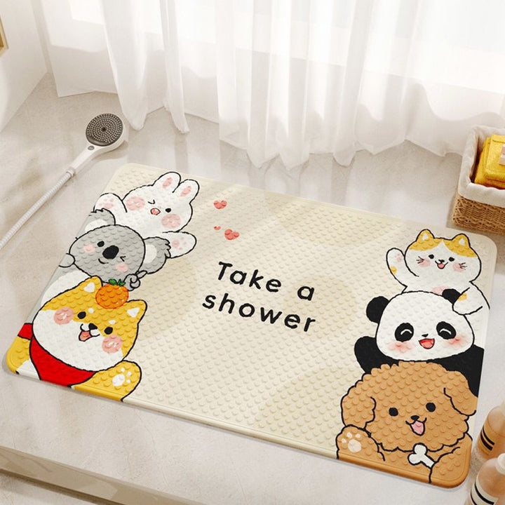 Cute Cartoon Bath Mat Kalsten
