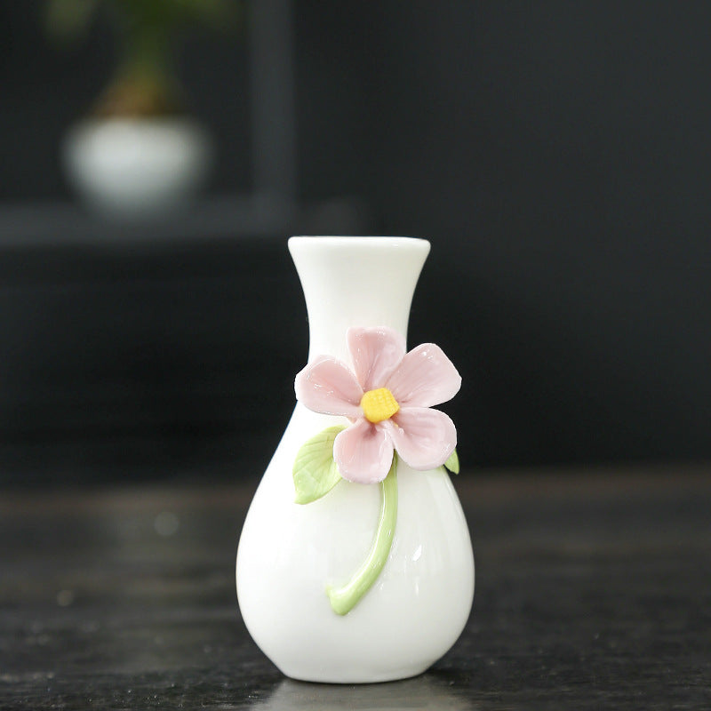Floral Art Ceramic Vase Kalsten