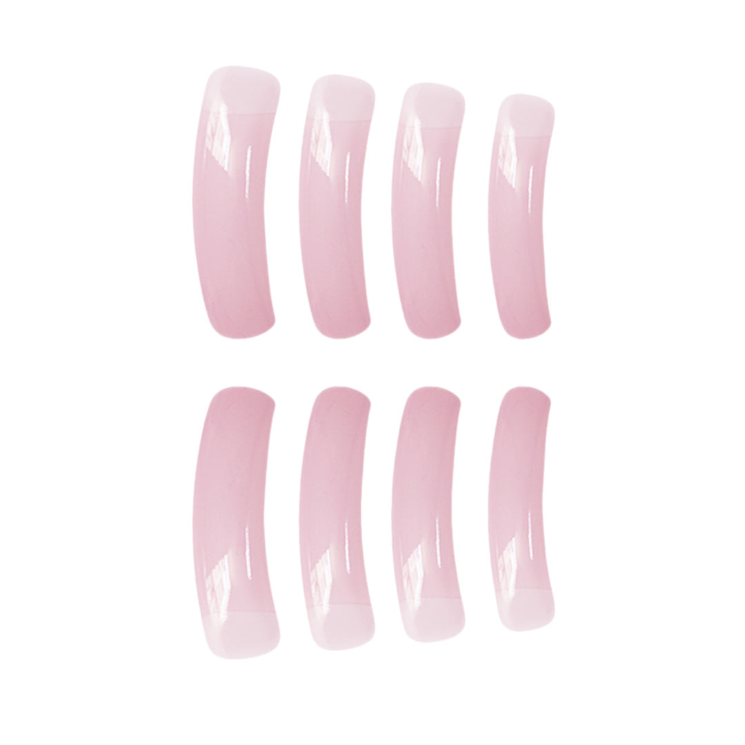 Elegant Square Tip Acrylic Press-On Nails Kalsten