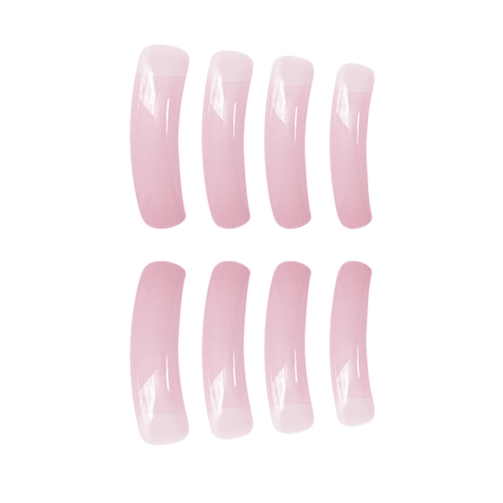 Elegant Square Tip Acrylic Press-On Nails Kalsten