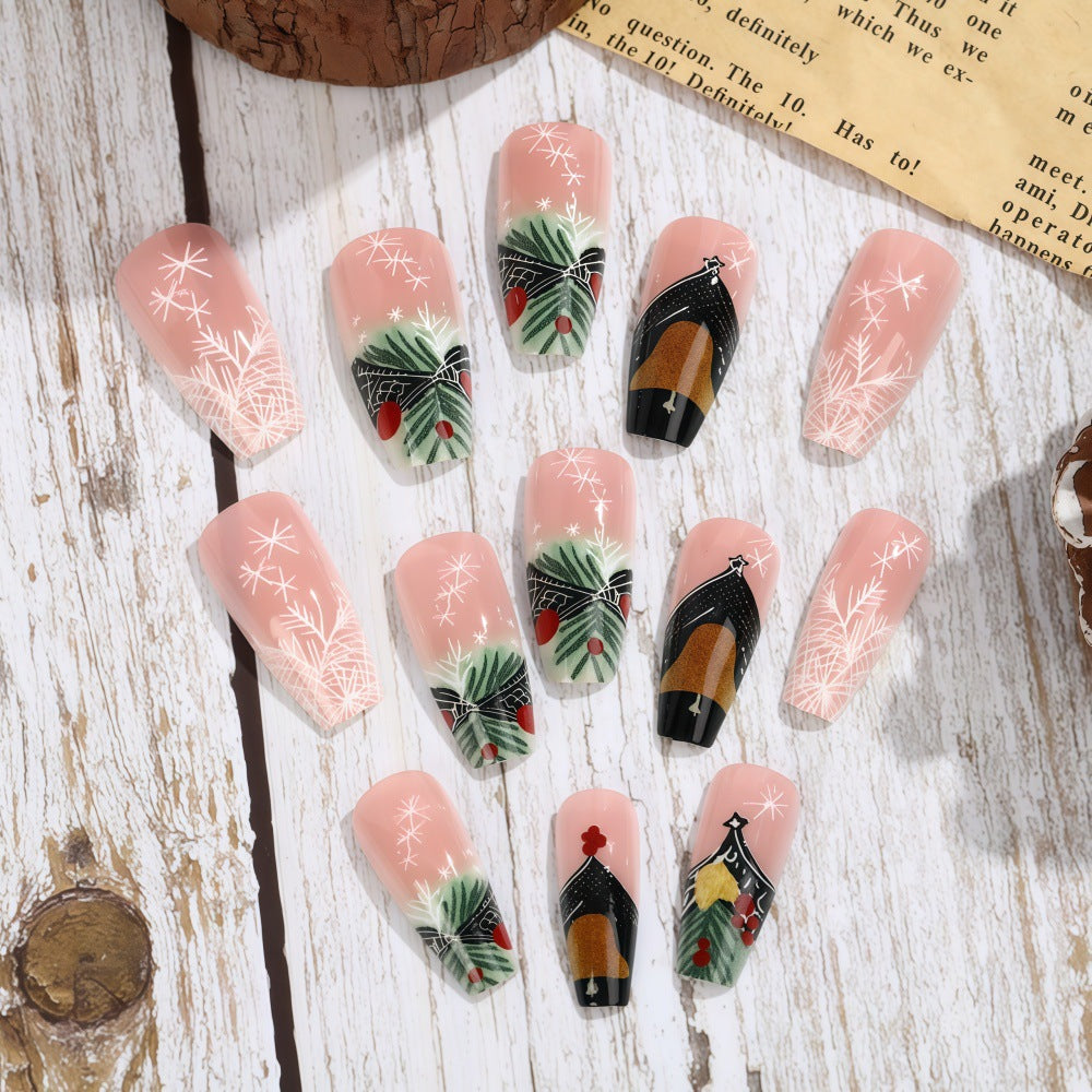 Decorative artificial nail set Kalsten