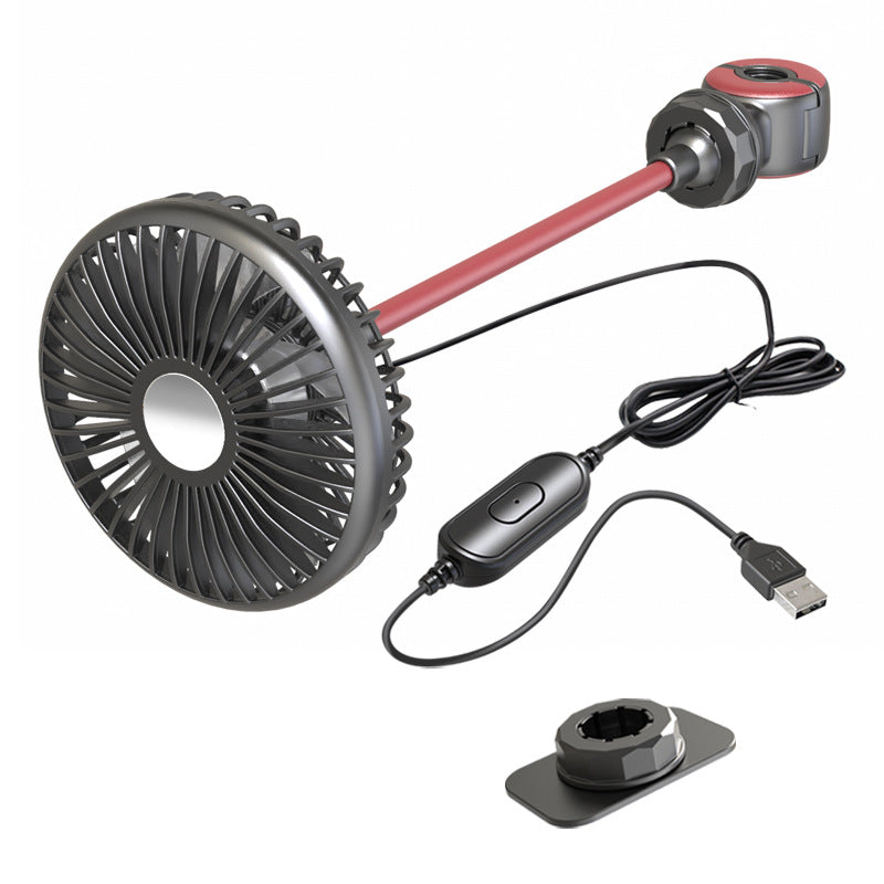 Multi-Directional Adjustable USB Car Fan Kalsten