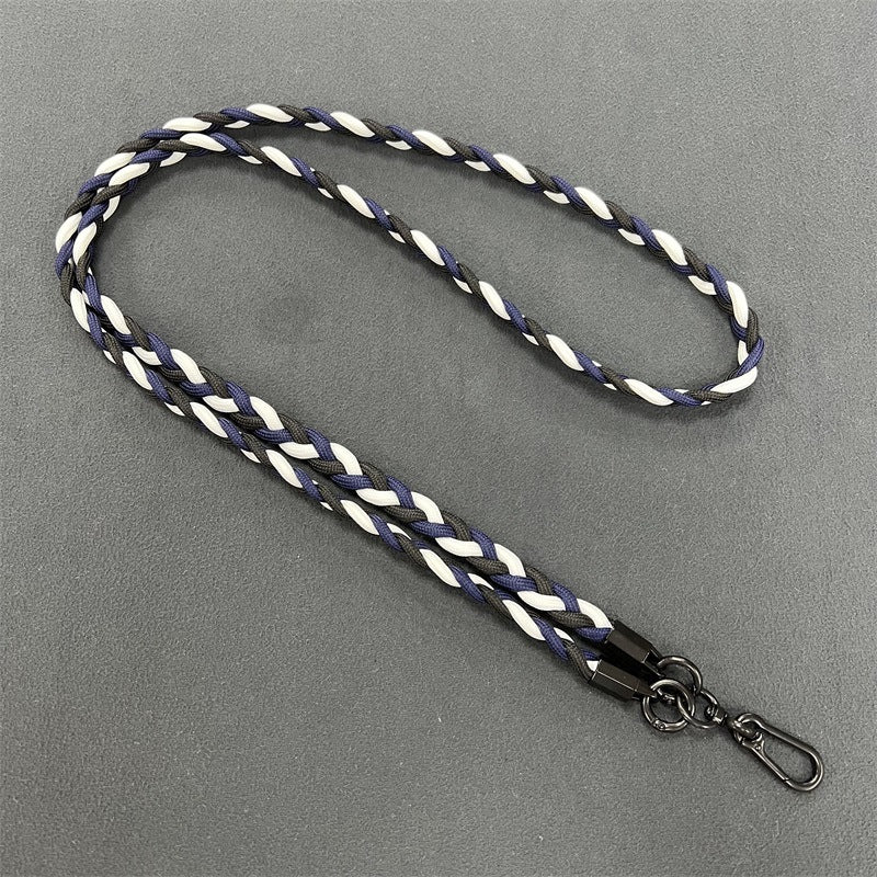 Braided Phone Lanyard with Secure Clips Kalsten