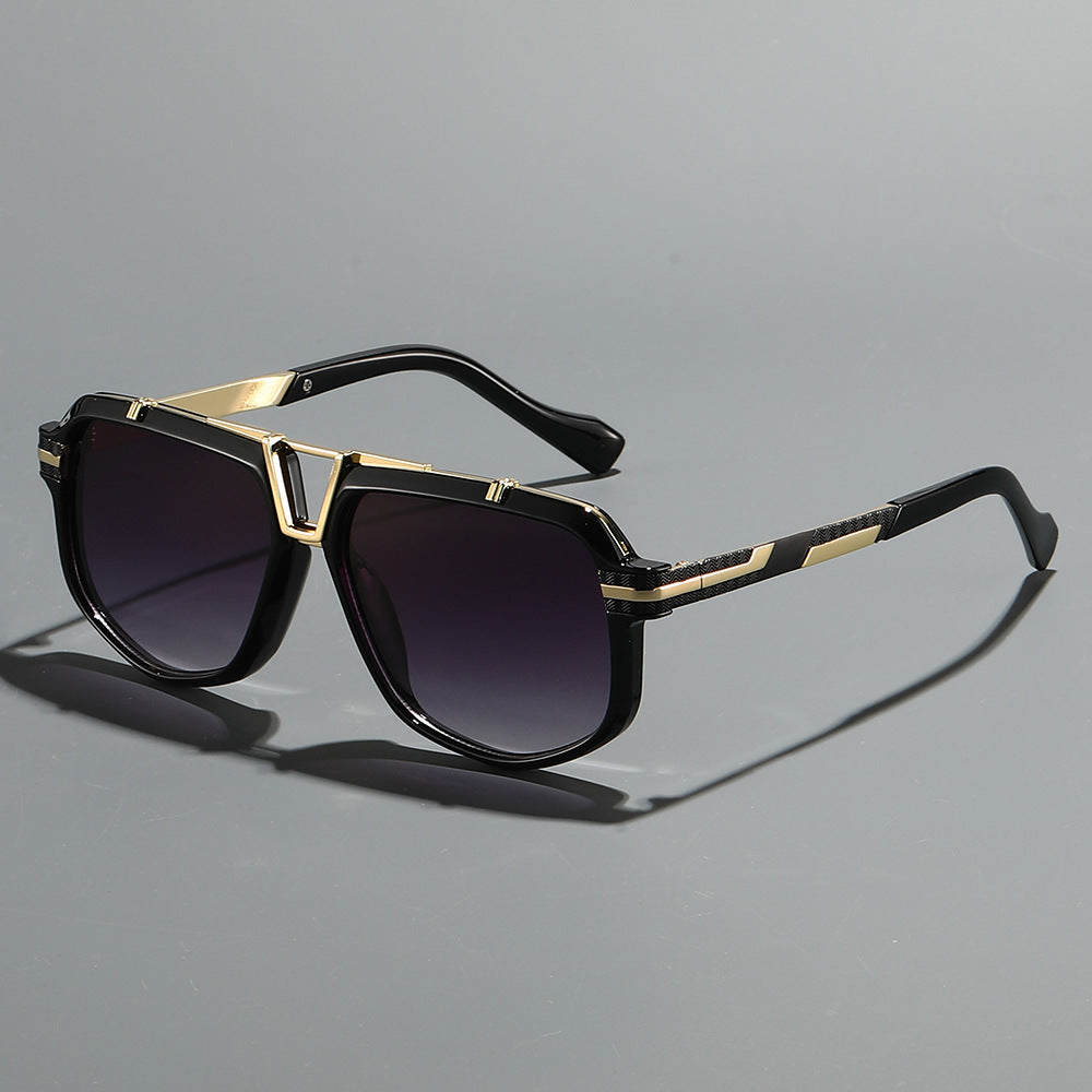 Chic Geometric Square Frame Sunglasses Kalsten