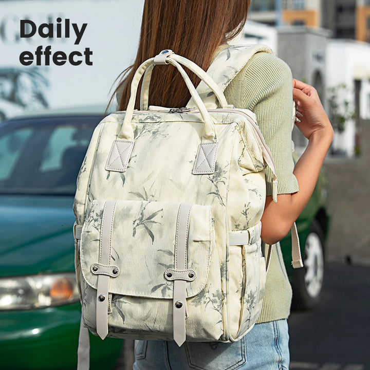 Stylish Floral Print Backpack Kalsten