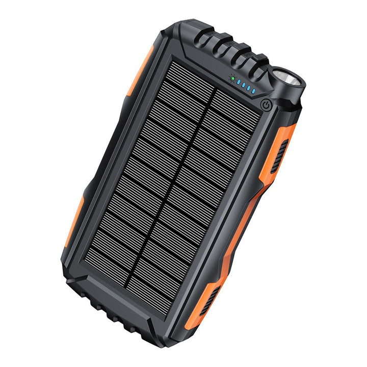 Robust Solar Power Bank with LED Flashlight Kalsten