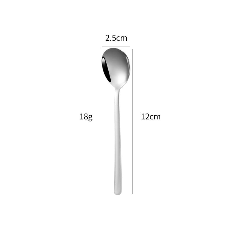 Elegant dessert spoon with luxurious golden surface Kalsten
