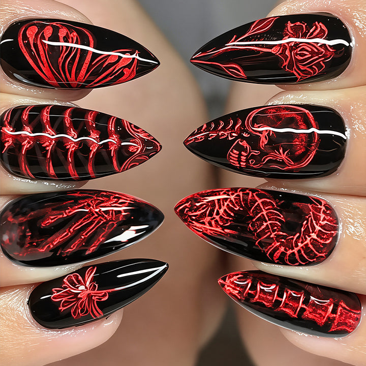 Gothic-Inspired Nail Art Tips Kalsten