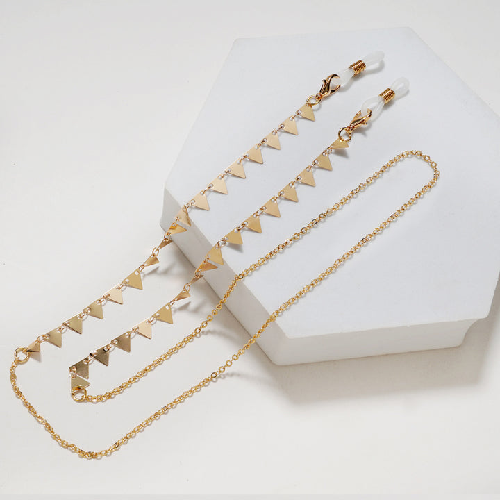 Trendy Geometric Eyewear Chain Kalsten