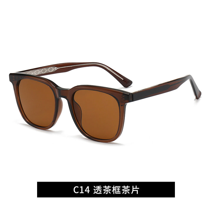 Ladies fashionable sunglasses in modern rectangular style Kalsten