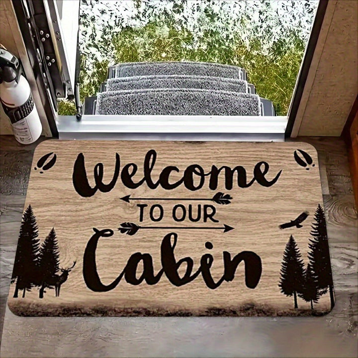 Aquatic-Themed Bath Mat Kalsten
