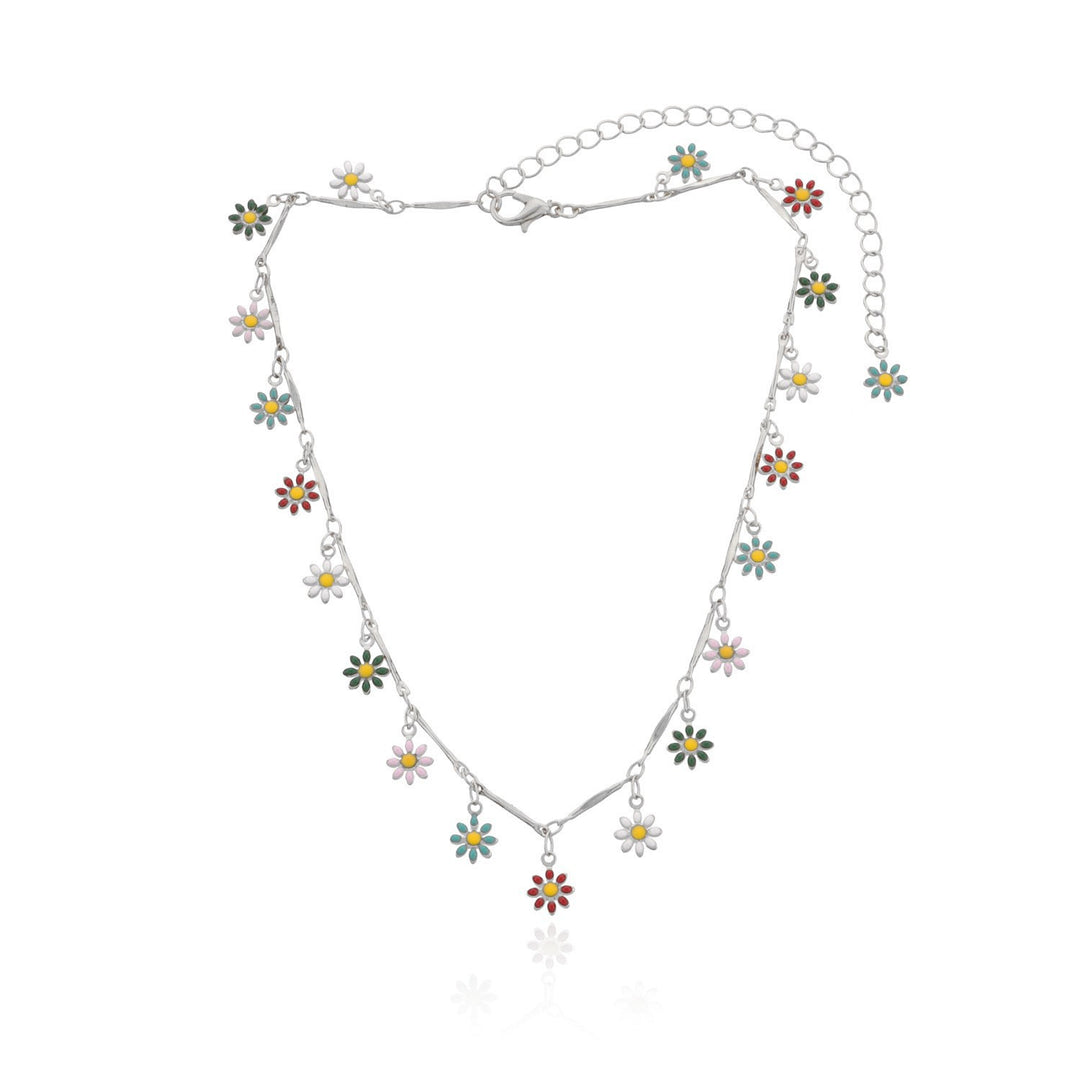 Floral Charm Necklace Kalsten