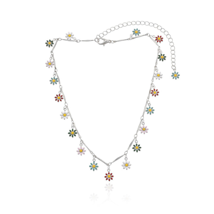 Floral Charm Necklace Kalsten