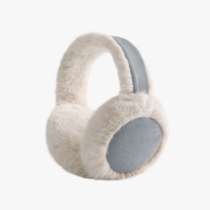 Plush Faux-Fur Ear Muffs with Suede Headband and Noise-Blocking Cushions Kalsten