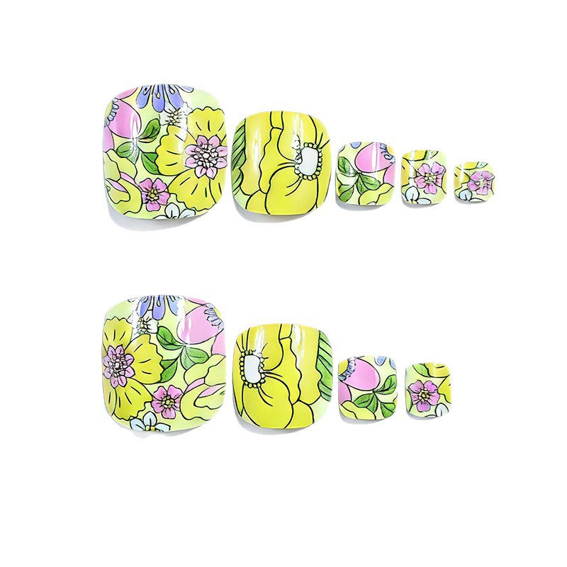 Decorative Floral Nail Art Kalsten