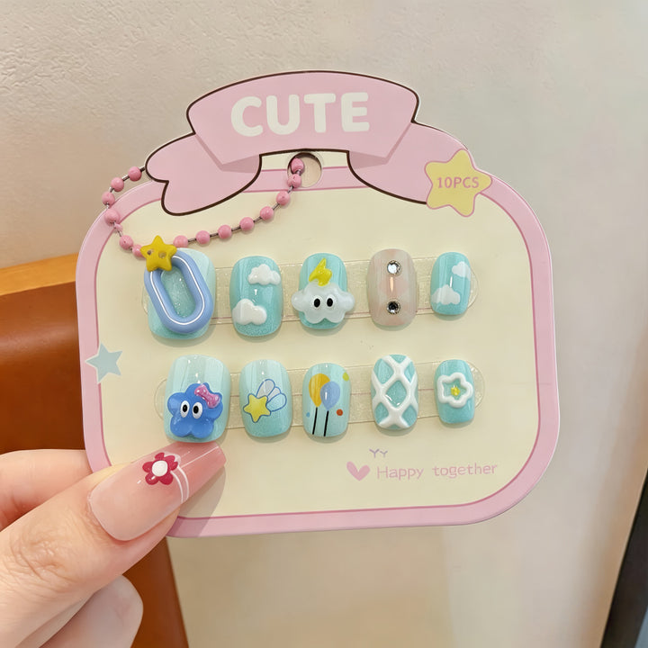 Creative Nail Art Set with Tropical Designs Kalsten