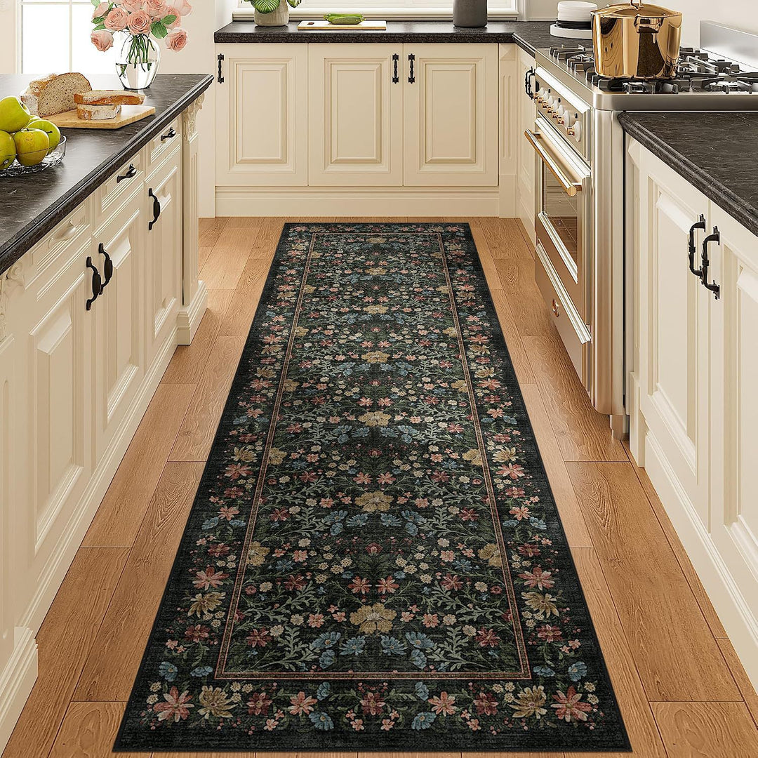 Vintage-Inspired Runner Rug