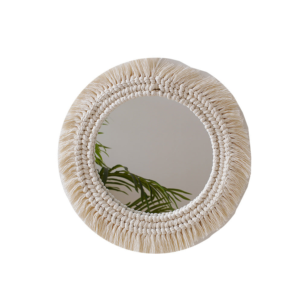 Decorative Macrame Wall Mirror Kalsten