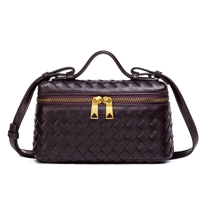 Luxury Woven Crossbody Handbag Kalsten