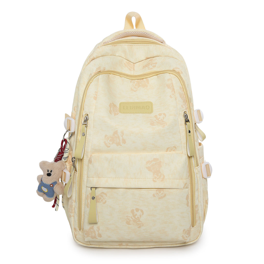 Casual Multi-Compartment School Backpack Kalsten