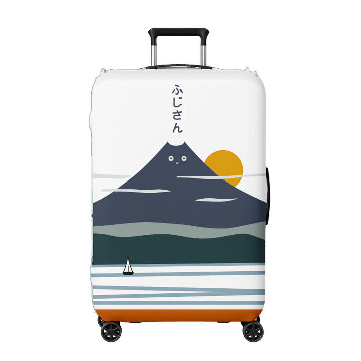 Unisex hard-shell travel suitcase with creative ice cream design Kalsten