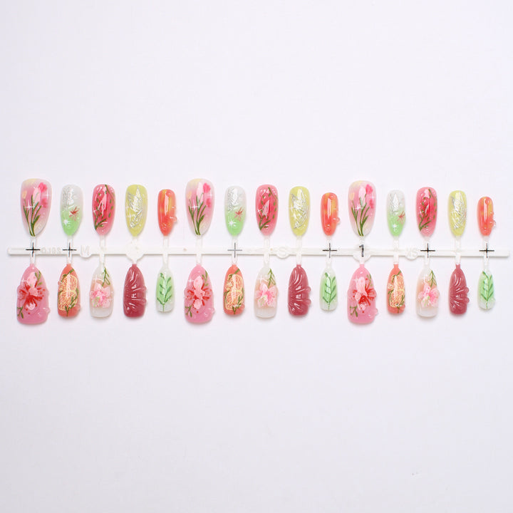 DIY Press-On Nail Art Set Kalsten